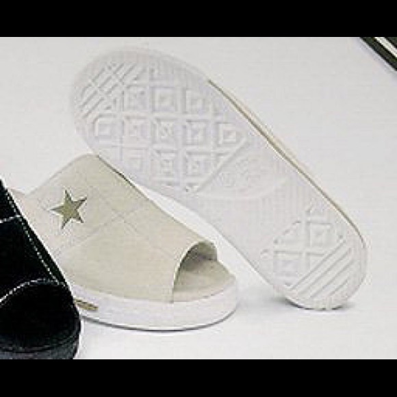 converse suede one star sandals